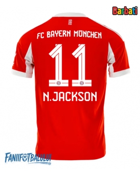 Bayern Munich Nicolas Jackson #11 Tricou Fotbal Replică 2025-26 Barbati Acasa